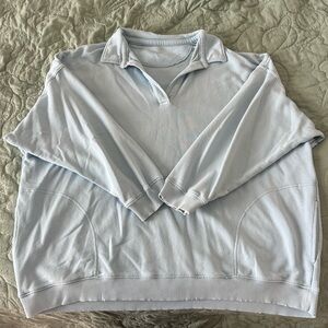 Aerie Sky Blue Knit Top